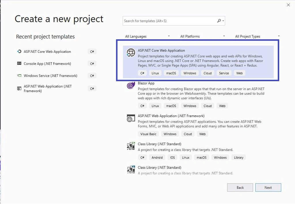 Build ASP.NET Core API Using Existing Database