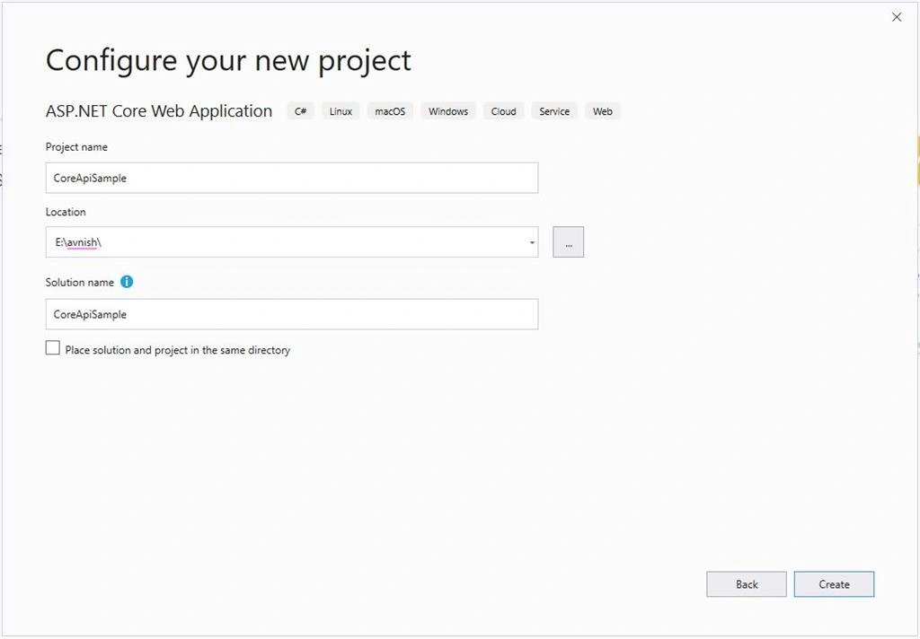 Build ASP.NET Core API Using Existing Database