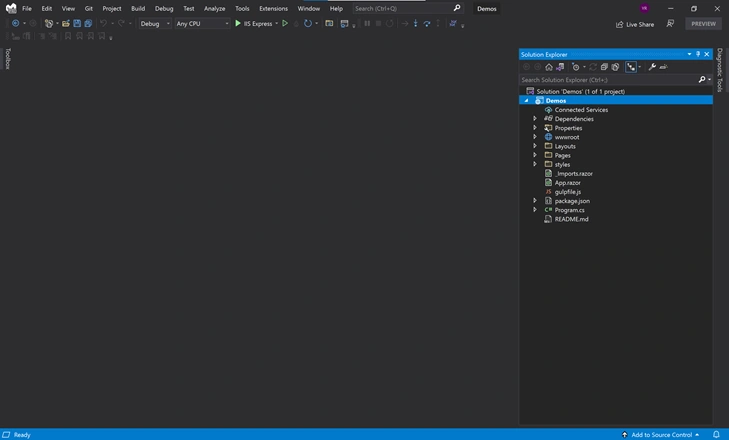 Build Blazor WebAssembly with Ant Design