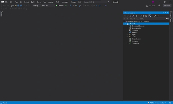 Build Blazor WebAssembly with Ant Design