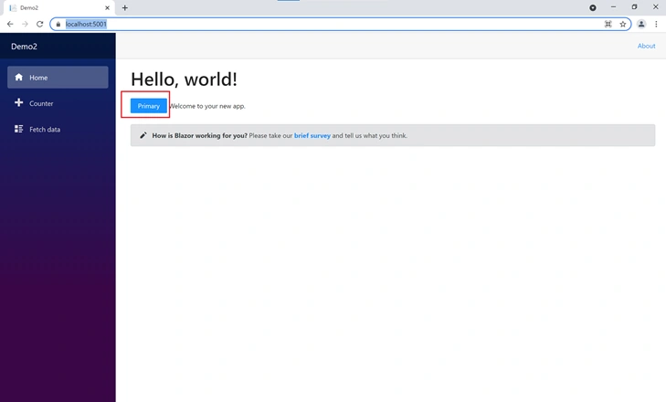 Build Blazor WebAssembly with Ant Design