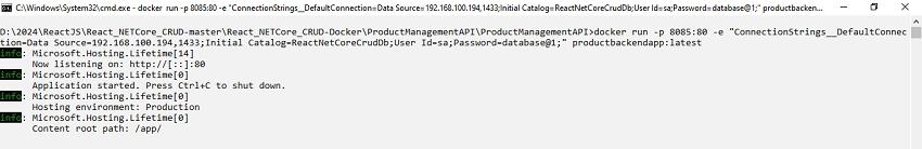 Required parameters