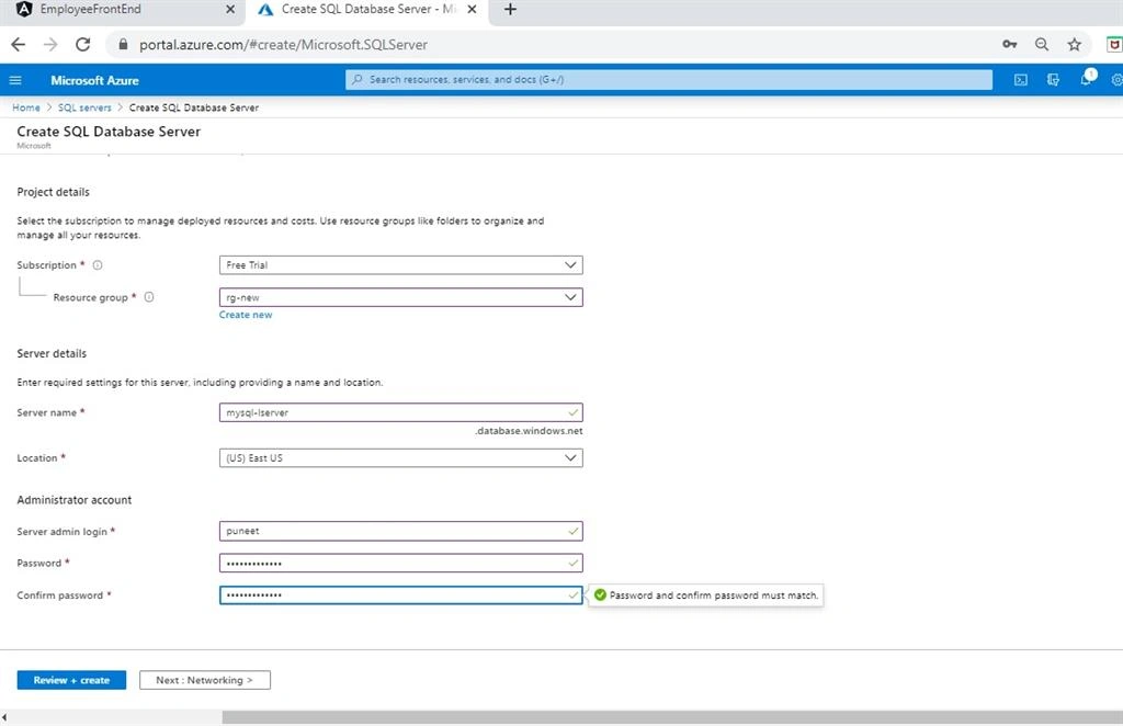 Build Crud Operation Using Angular 9 And .Net Core 3.1 WebAPI And Deploy To Azure