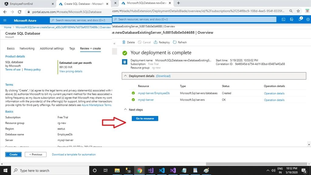Build Crud Operation Using Angular 9 And .Net Core 3.1 WebAPI And Deploy To Azure