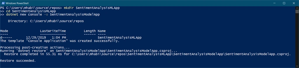 Build A Machine Learning Model With ML.NET CLI