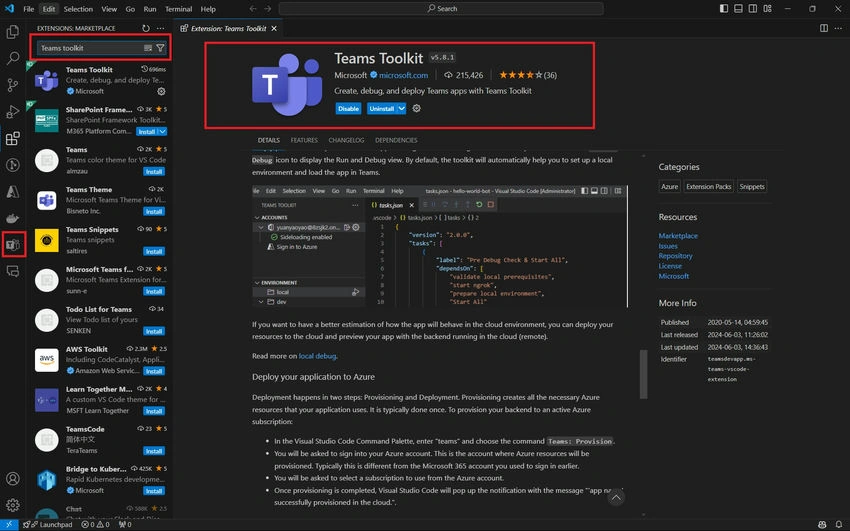 Teams Toolkit