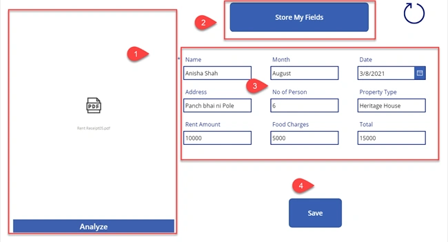 Build Power Apps Canvas App Consuming Form Processing AI Model – Power Platform AI Builder Series