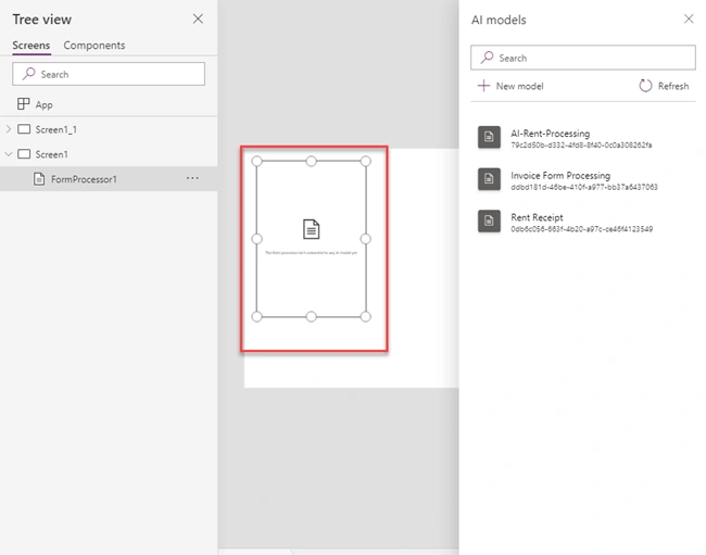 Build Power Apps Canvas App Consuming Form Processing AI Model – Power Platform AI Builder Series