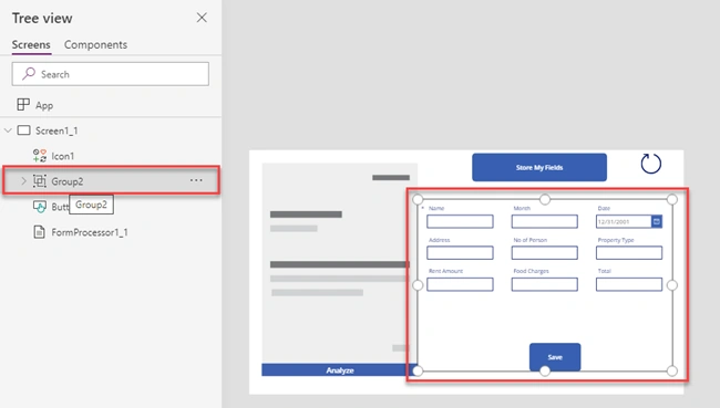 Build Power Apps Canvas App Consuming Form Processing AI Model – Power Platform AI Builder Series
