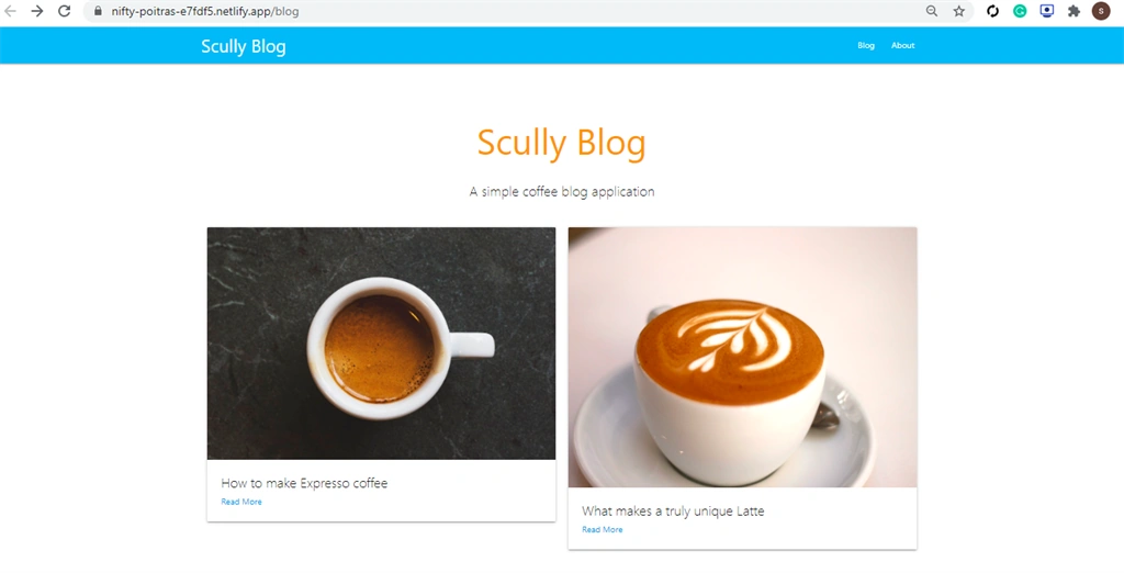 Build Simple Blog Using Angular + Scully + Materialize + Netlify