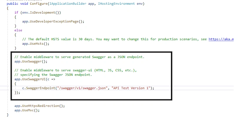 Build up swagger in asp.net core 2.2 Web API