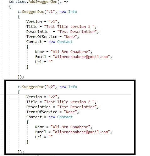 Build up swagger in asp.net core 2.2 Web API