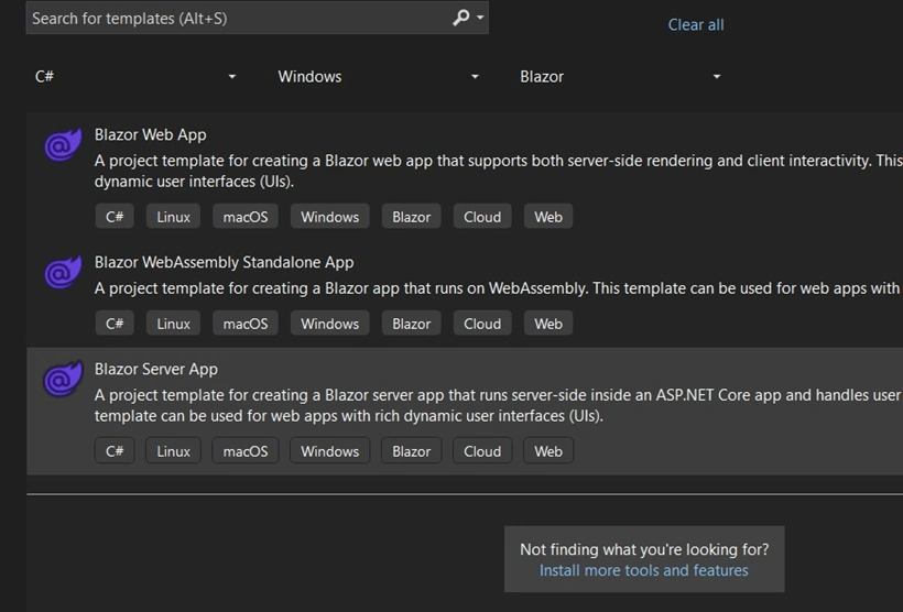 Blazor Server App