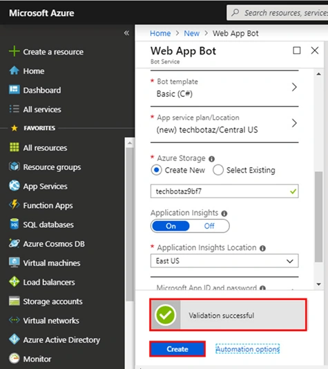 Building A Bot Using Azure Bot Service
