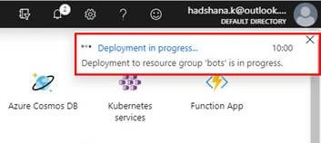 Building A Bot Using Azure Bot Service