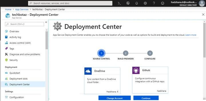 Building A Bot Using Azure Bot Service