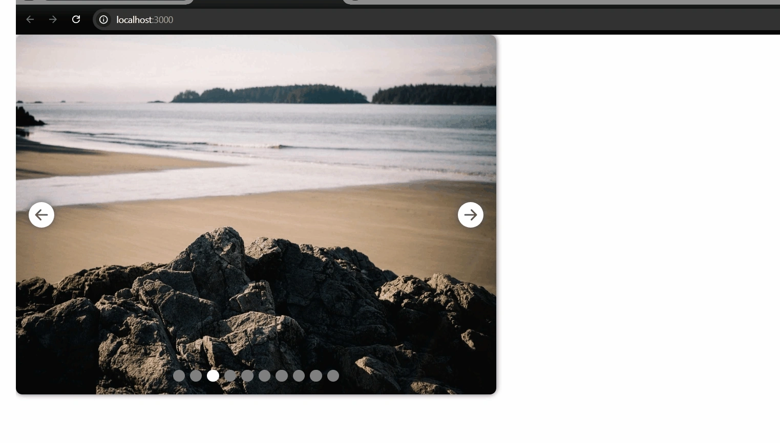 React app