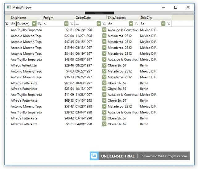 WPF 