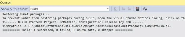 .NET CORE 