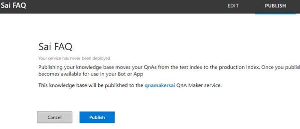 Building A QnA Maker Bot