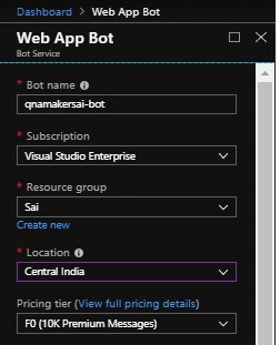 Building A QnA Maker Bot