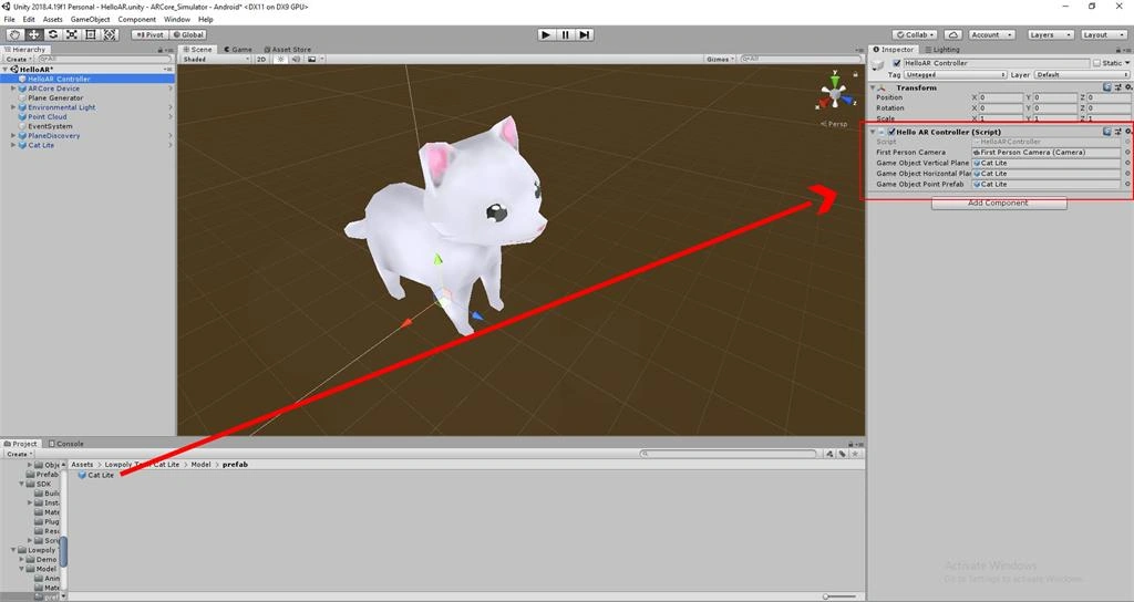 Building A Simple Google ARCore Demo With Simulator Augmented Reality