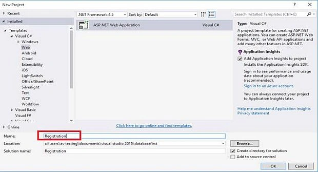 Write Project Name