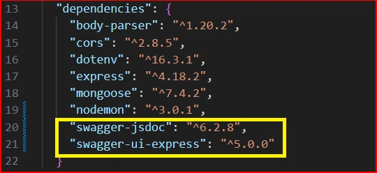 Swagger- jsdoc