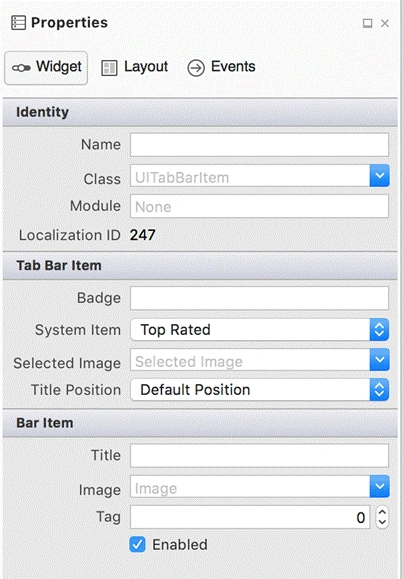 Tabbed Application in Xamarin IOS application