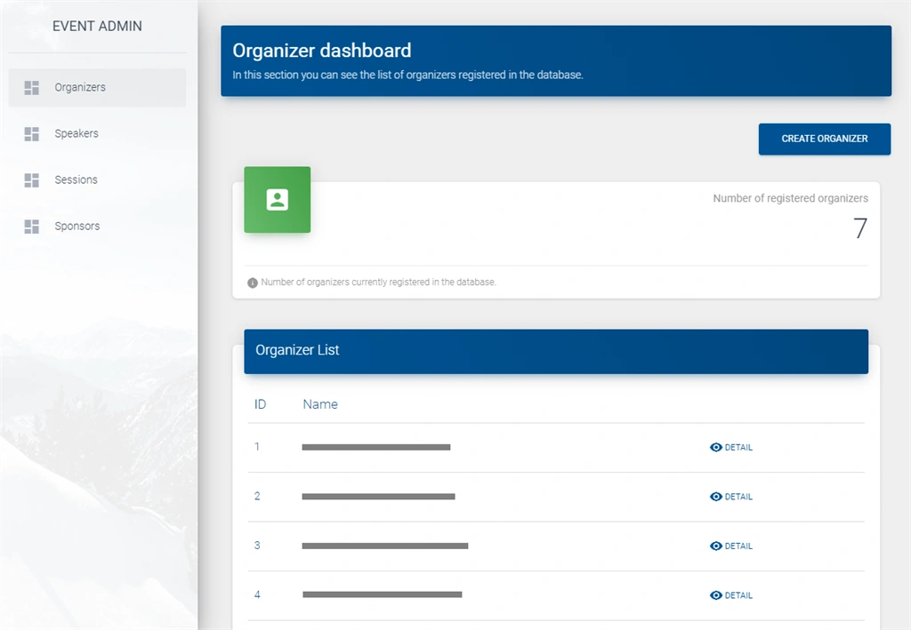 Building An Event Information Portal With ASP.NET 5