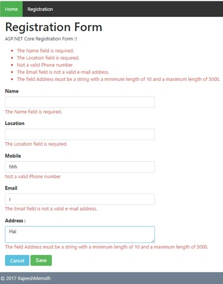 Registration