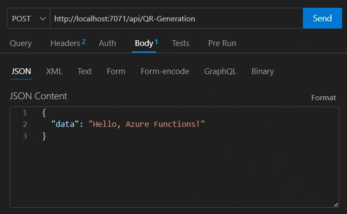 QR- generation