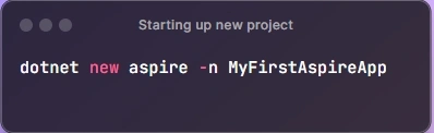 New project