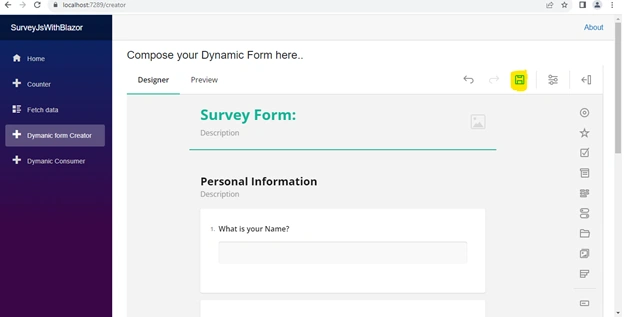 Compose dynamic form