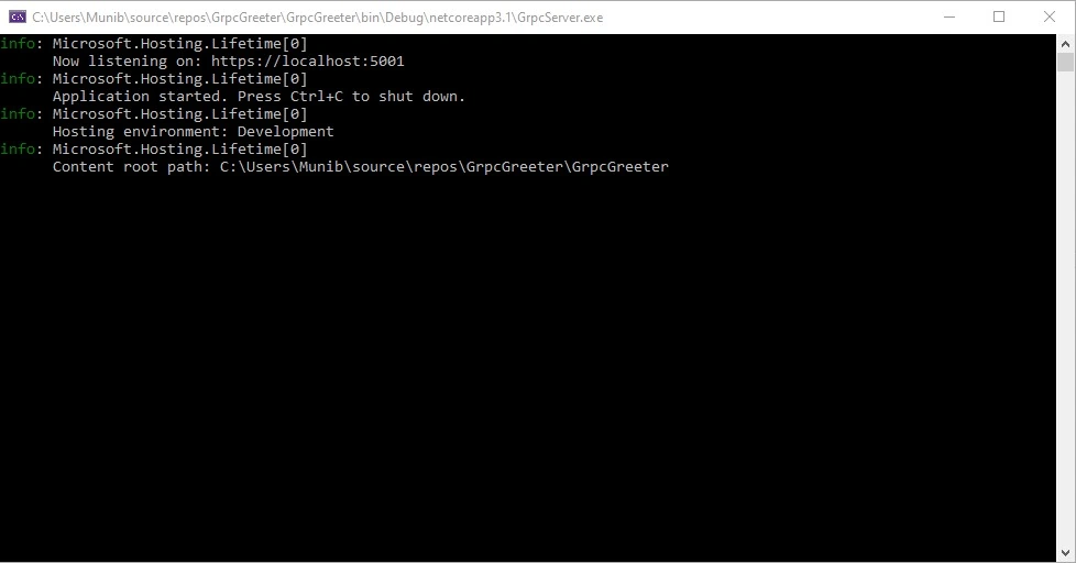 Building gRPC Solutions Using Visual Studio 2019