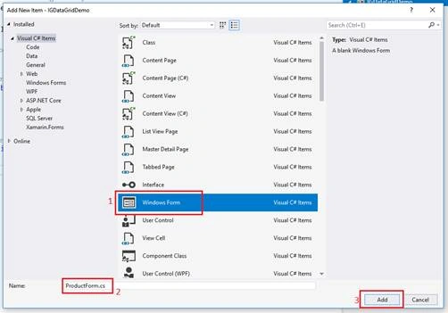 Windows Forms