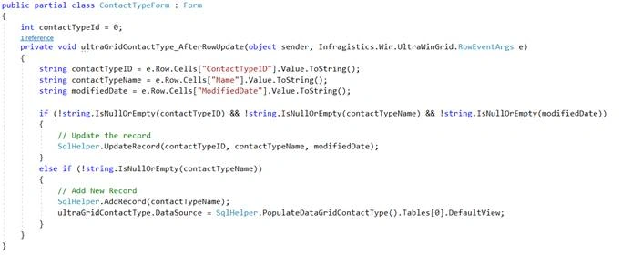Windows Forms