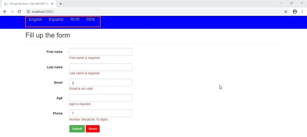 Building 🏗️ Multilingual Web Application Using .NET