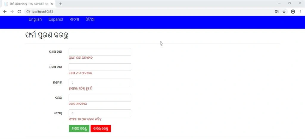 Building 🏗️ Multilingual Web Application Using .NET