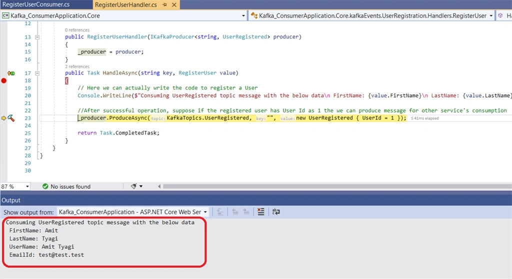 Building Real Time Applications Using .Net Core And Kafka (Continuation)