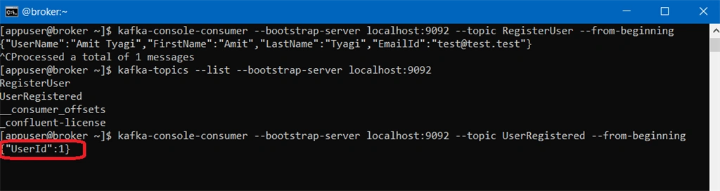 Building Real Time Applications Using .Net Core And Kafka (Continuation)