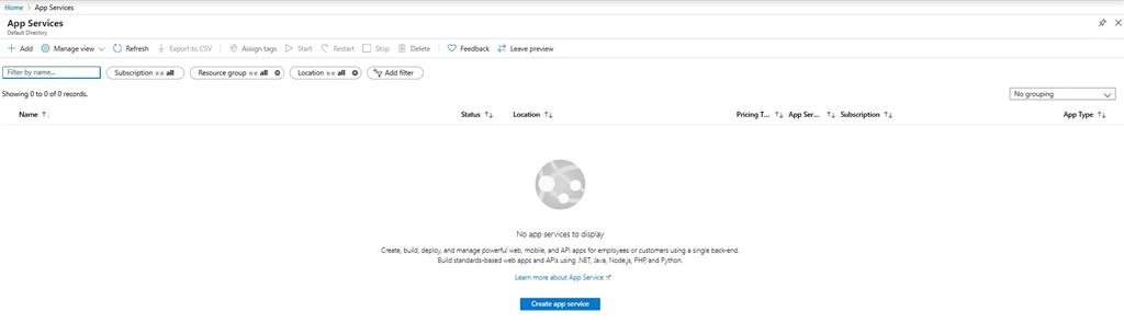 Building The .NET Cloud Application