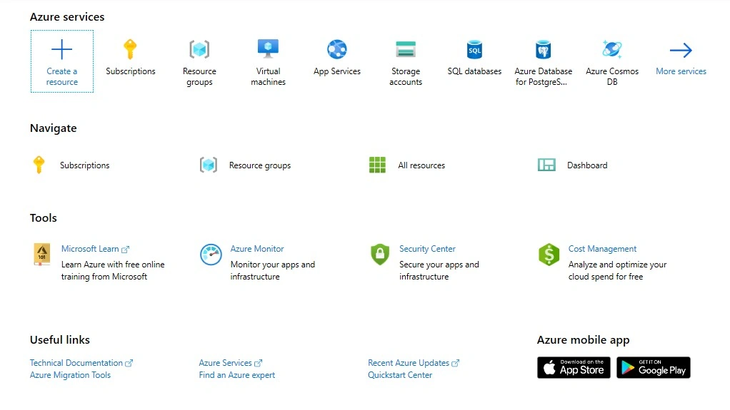 Building The .NET Cloud Application