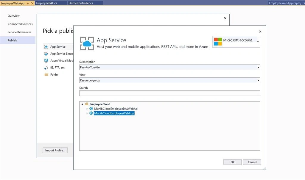 Building The .NET Cloud Application