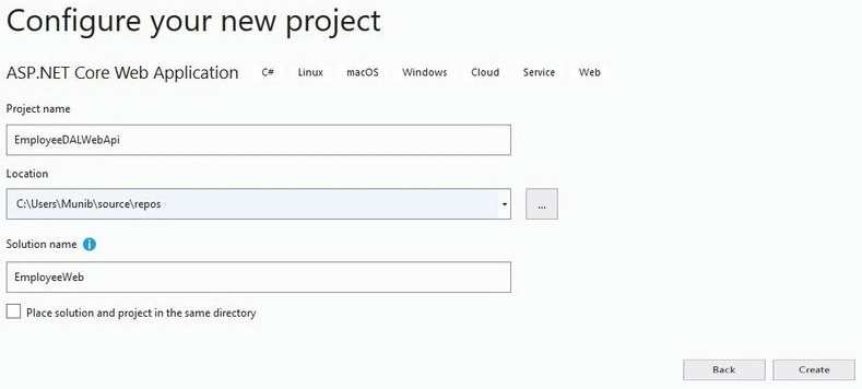 Web application