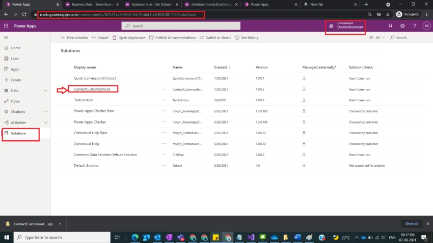 Business Rules with Actions Recommendations