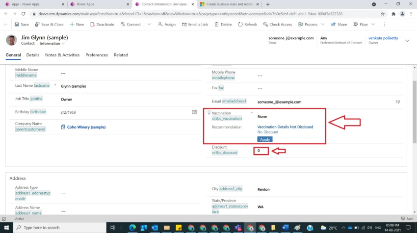 Business Rules with Actions Recommendations
