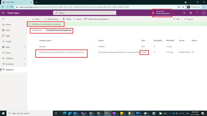 Business Rules with Actions Set Business Required/Visibility in Model Driven Power Apps