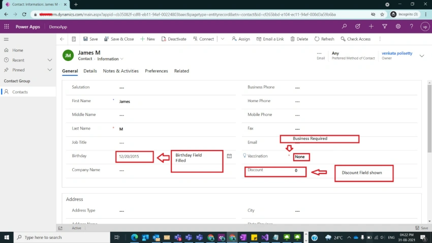 Business Rules with Entity Scope and Custom Code Execution