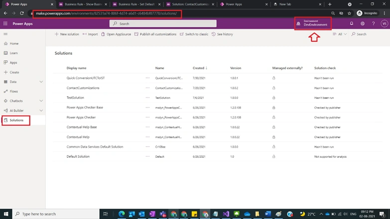 Business Rules with Scope Entity and Server-Side Execution
